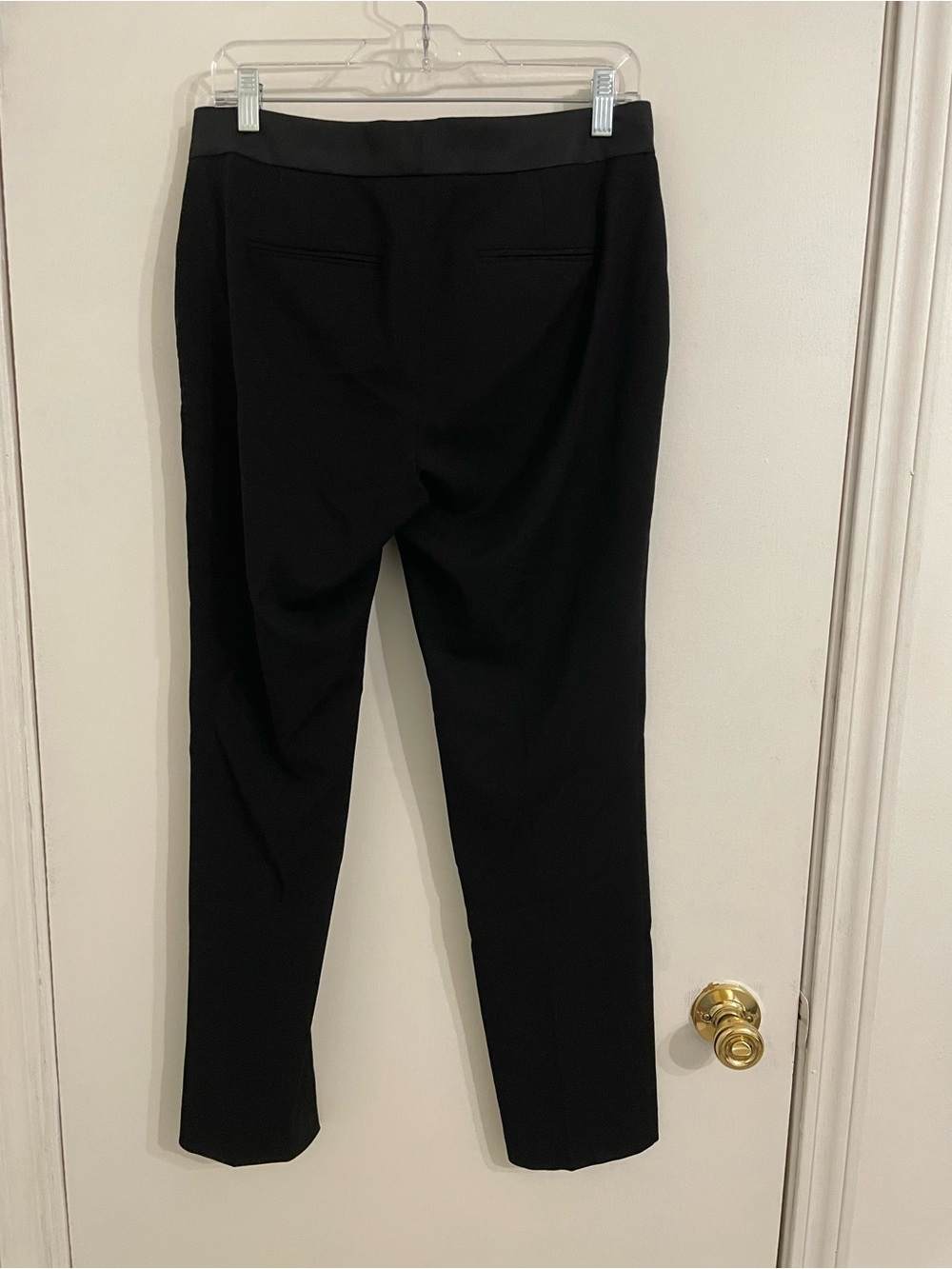 Women's Black Tailored Ponte Trousers